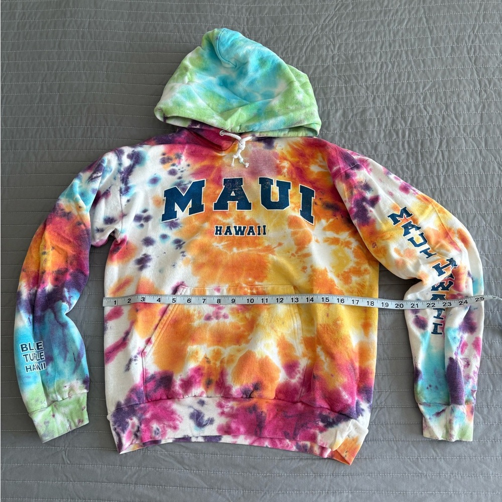 Maui Hawaii Tie-Dye Maui Hoodie - Picture 3 of 7